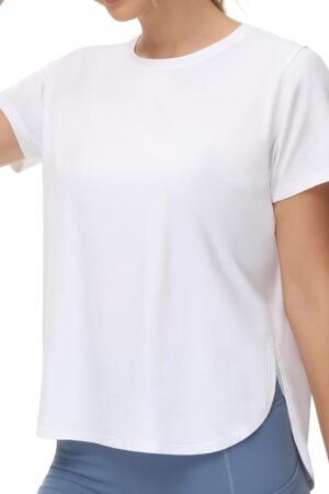 Women's slim fit athletic jacket full zip running yoga workout top thumb holes