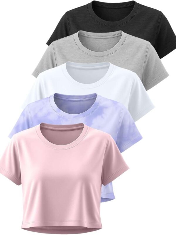Women's UV-Protection Short-Sleeve Sports Shirt — Lightweight, Quick-Drying Outdoor Hiking Top