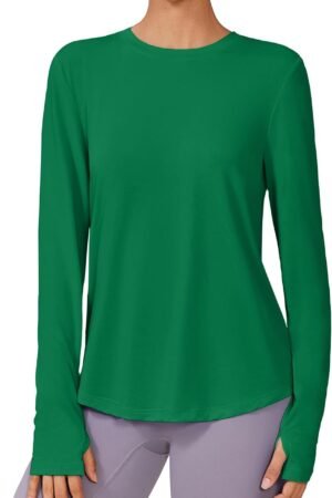 Men's long sleeve athletic quarter-zip UV protection outdoor running shirt