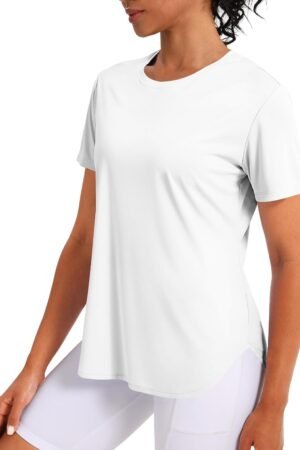 Women's UV protection long sleeve quarter-zip athletic pullover quick-dry outdoor shirt