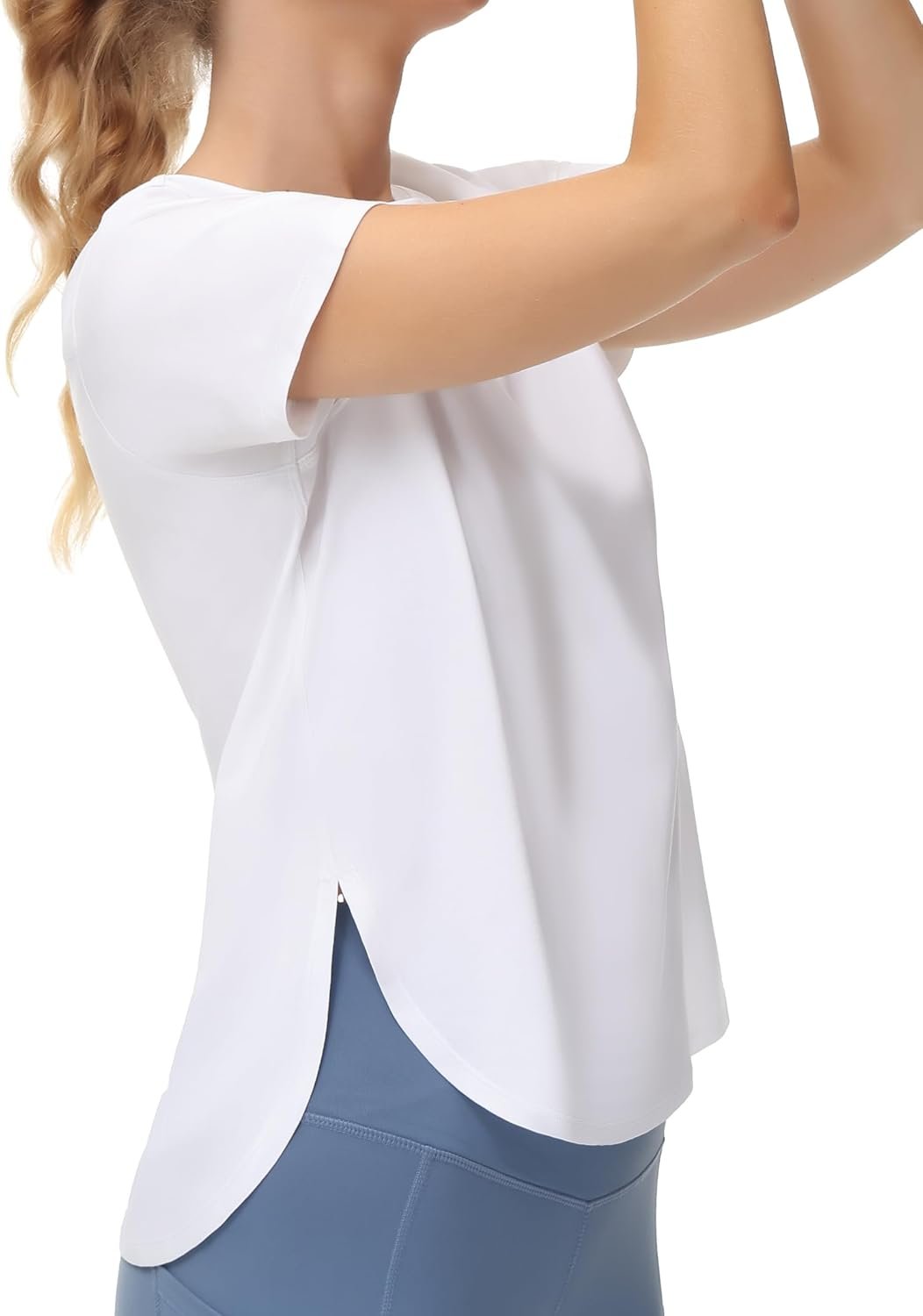 Women's slim fit athletic jacket full zip running yoga workout top thumb holes - Image 2