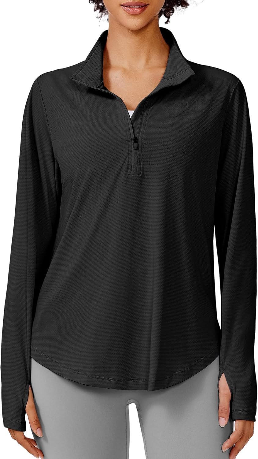 Women's workout yoga zip-up athletic jacket lightweight gym top