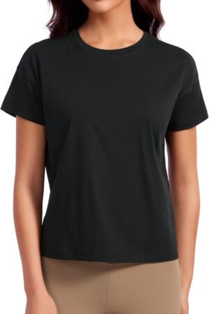 Women's long sleeve athletic top quick-dry hiking gym UV protection workout shirt