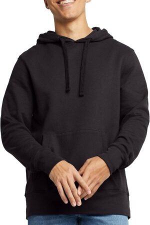 Men’s Midweight Fleece Hoodie Casual Pullover Sweatshirt