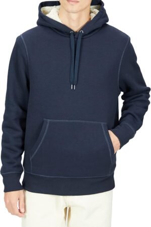 Men’s Lined Pullover Hoodie Sweatshirt