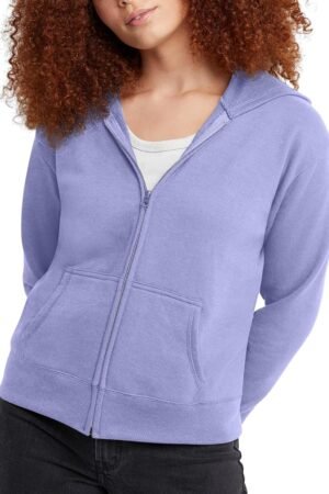 Women’s Full Zip Hooded Sweatshirt Casual Outerwear